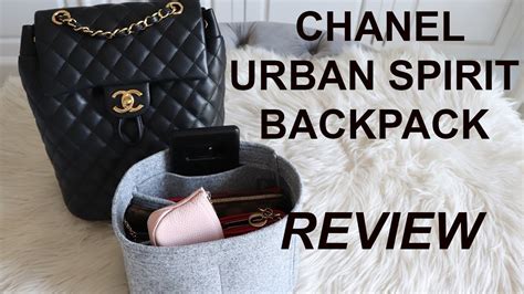 chanel urban spirit backpack reviews
